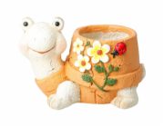 Zahradní dekorace květináč dekorativní žába 21 cm KO-095242490zaba
