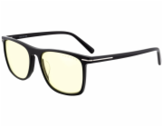 GUNNAR kancelářske/herní brýle  HAYWARD ONYX jantarová skla BLF 65 GUNNAR focus