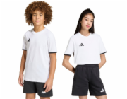 Adidas Dětské tričko Entrada 26 Tee JZ6670 140cm bílé