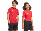 Adidas Dětské tričko Entrada 26 Tee červené JZ6674 128cm