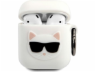Karl Lagerfeld KLACA2SILCHWH Silikonový ochranný kryt Cho...