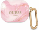Guess Ochranný kryt GUAPUNMP Marble Collection pro AirPod...