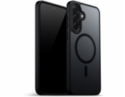 CRONG Hybridní matný magnetický kryt MagSafe Pouzdro pro Samsung Galaxy A36 / A37 černé