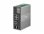 Switch TP-Link IES206GPP průmyslový, 2x SFP combo, 8x GLan s Poe+, 180W, DIN, Omáda SDN, poškozený obal