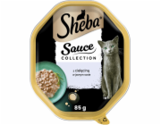 SHEBA Sauce collection Veal in light sauce - mokré krmivo pro kočky – 85 g