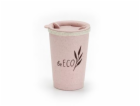 Eko kelímek G21 beECO Espresso 280 ml, růžový
