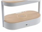 IMMAX LED budík TRIPLE DOCK/ 3v1 bezdrátové nabíjení/ 20W...
