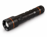 CONNECT IT GLEAM 1000R LED ruční svítilna dobíjecí (2200mAh), 1000 lm, hliníková, voděodolná, černá