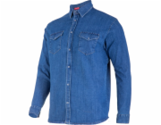 Lahti Pro Blue Denim Shirt, 2xl, ce, lahti