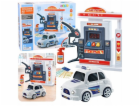 LeanToys Interaktivní Čerpací stanice Policejní auto Svět...