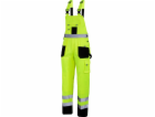 Lahti Pro WARNING DUNGAREES ČERNOŽLUTÉ, XL, CE, LAHTI