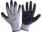 Lahti Pro Latexové rukavice šedo-černé l212311p, 12 párů,...