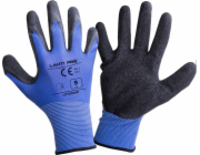 Lahti Pro Latexové rukavice modro-černé l212407p, 12 párů, 7 kusů, lahti