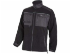 Lahti Pro Flísová bunda s výztuhami, černá, 420 g/m2, XL,...