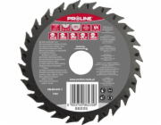 Profix PLOCHÝ KOTOUČ MALINOVÝ S HRUBÝMI ZUBY S PILOVÝM KOTOUČEM 125 MM PROLINE