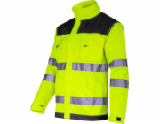 Lahti Pro Mikina s výstražným nápisem, černá/žlutá, 2XL, CE, LAHTI
