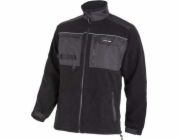 Lahti Pro Flísová bunda s výztuhami, černá, 420 g/m2, 3XL, CE, Lahti