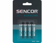 baterie Sencor 1,5  AAA  4-pack  blistr/