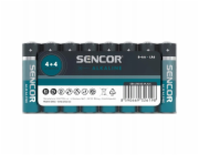 baterie Sencor 1,5  AA  8-pack  folie/Se