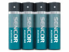 baterie Sencor 1,5  AA  4-pack  folie/Se