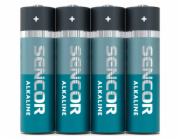 baterie Sencor 1,5  AA  4-pack  folie/Se