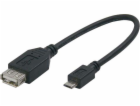 Logo USB kabel (2.0)  microUSB samec - U