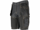 Lahti Pro Džíny Short Jeans černé s výztuhou, XL, CE, LAHTI
