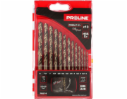 Pro-Line Vrták HSSCO DIN338 BROUŠENÉ VRTÁKY DO KOVU 13 KS (2-8 MM) PROLINE