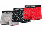 Lahti Pro Pánské boxerky s potiskem a mixem motivů, 3 pár...