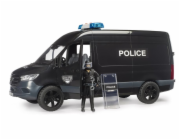 Bruder MB Sprinter s policistou těžkooděncem