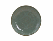 DOMOLETTI Dezertní talíř Green arabic, O 19 cm, zelená