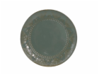DOMOLETTI Jídelní talíř Green arabic, O 26,6 cm, zelená