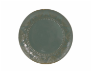 DOMOLETTI Jídelní talíř Green arabic, O 26,6 cm, zelená