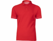 Lahti Pro Bavlněné polo tričko , červené, velikost S (L4030701)