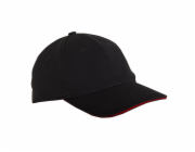 Lahti Pro Baseballové čepice Cotton, černé, 12 ks (L1812300)