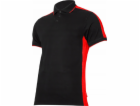 Lahti Pro Pánské polo tričko 190g/m2, černé a červené, ve...