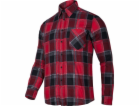 Lahti Pro Flanelová košile červená, 120G/M2, 3XL (LPKF13XL)