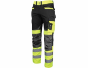 Lahti Pro Reflexní kalhoty Hi-Res, černo-žluté, 2XL (L4051105)