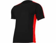 Lahti Pro TRIČKO 180G/M2, ČERNO-ČERVENÉ, M, CE, LAHTI