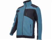 Lahti Pro Mikina Reinforced Fleece, tyrkysová a černá, velikost XXL (L4011405)