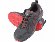 Lahti Pro Nízké boty KPU Mesh Knit, černé a červené, S1 SRC, 39 (L3041739)