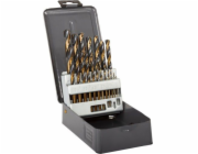 Pro-Line Vrtáky Vrtáky do kovu HSS DIN338 19 ks 1-10 mm