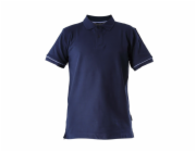 Lahti Pro Bavlněné polo tričko tmavě modré, 220 g, velikost L (L4030503)