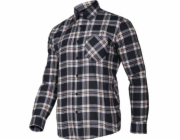 Lahti Pro Flanelová košile tmavě béžová, 120G/M2, 3XL (LPKF23XL)