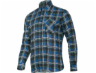 Lahti Pro Flanelová košile modrá, 120G/M2, 3XL (LPKF33XL)