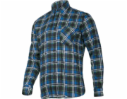 Lahti Pro Flanelová košile modrá, 120G/M2, 3XL (LPKF33XL)