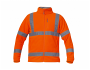 Lahti Pro Reflexní oranžová fleecová mikina XXXL (L4011006)