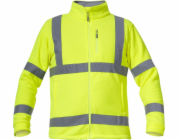 Profix FLÍSOVÁ MIKINA. VAROVÁNĚ ŽLUTÁ, 3XL, CE, LAHTI