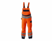 Lahti Pro Premium Hi-Vis Dungarees Orange XXL (L4110605)