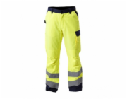 Lahti Pro Reflexní kalhoty Premium s reflexním pasem žluté velikosti XXXL (L4100606)